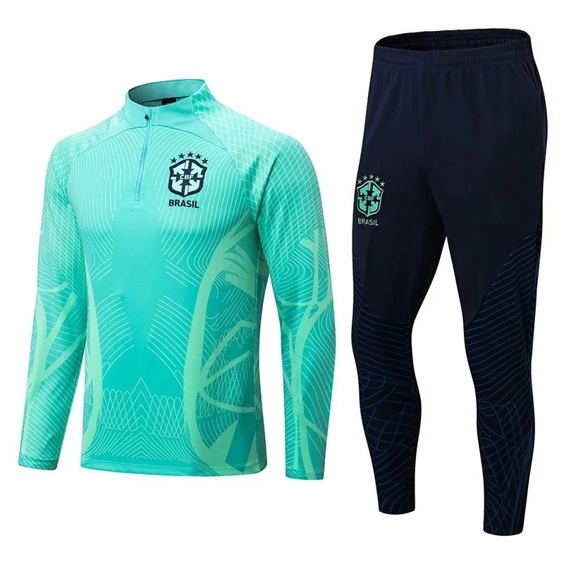 Brazil Teal Tracksuit #1