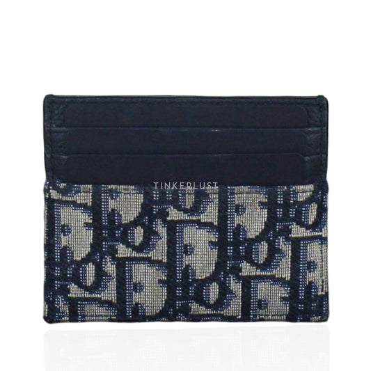 Dior Card Holder Navy